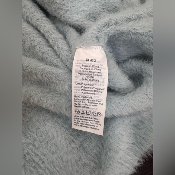 Madewell Soft Light Blue XL Button Down Cardigan - Picture 5 of 5